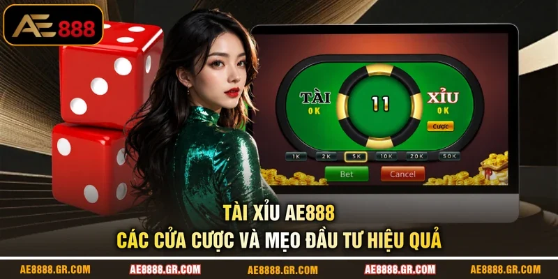 Tài Xỉu AE888 - Các Cửa Cược Và Mẹo Đầu Tư Hiệu Quả